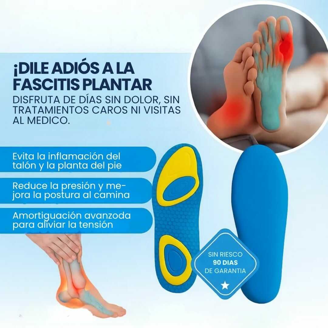 Plantillas ComfyFeet™️ - Disfruta de días sin dolor, sin tratamientos caros ni visitas al médico...