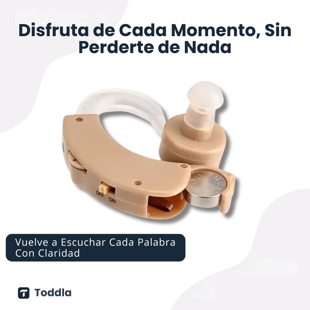 HearMax™ – Recupera tu audición con un audífono discreto y ajustable