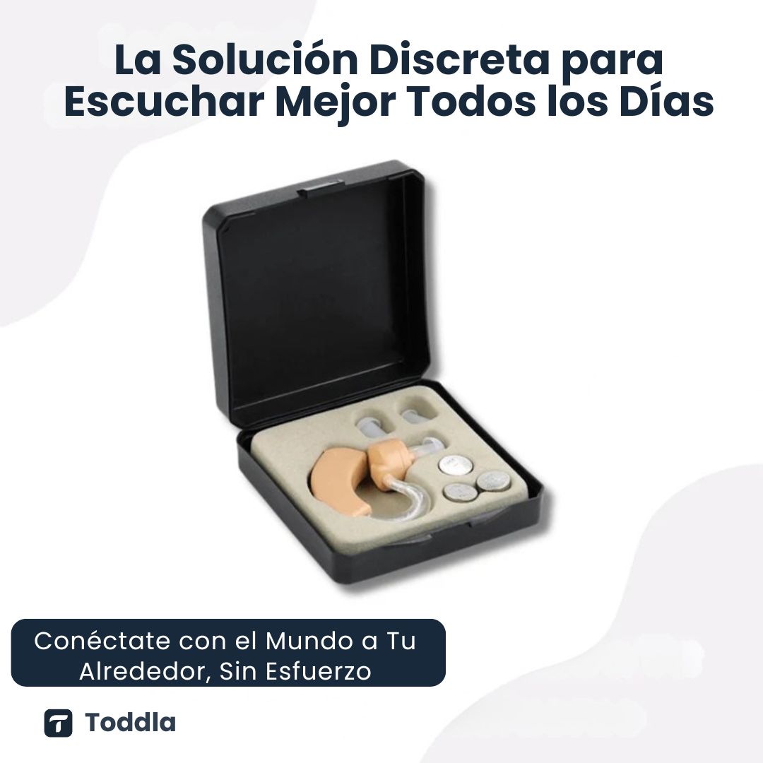HearMax™ – Recupera tu audición con un audífono discreto y ajustable