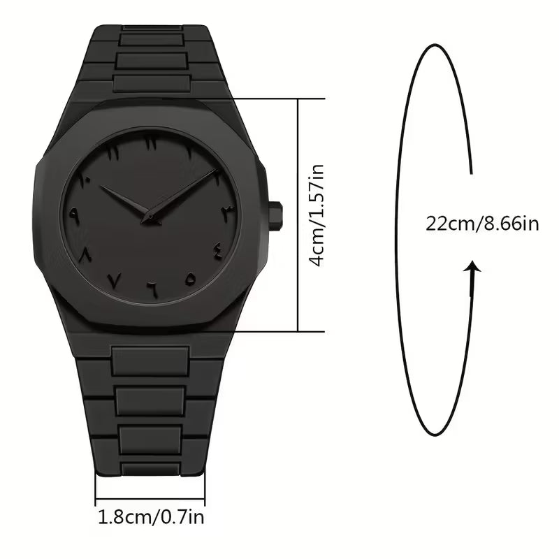 RELOJ ARABE - BLACK FANTON